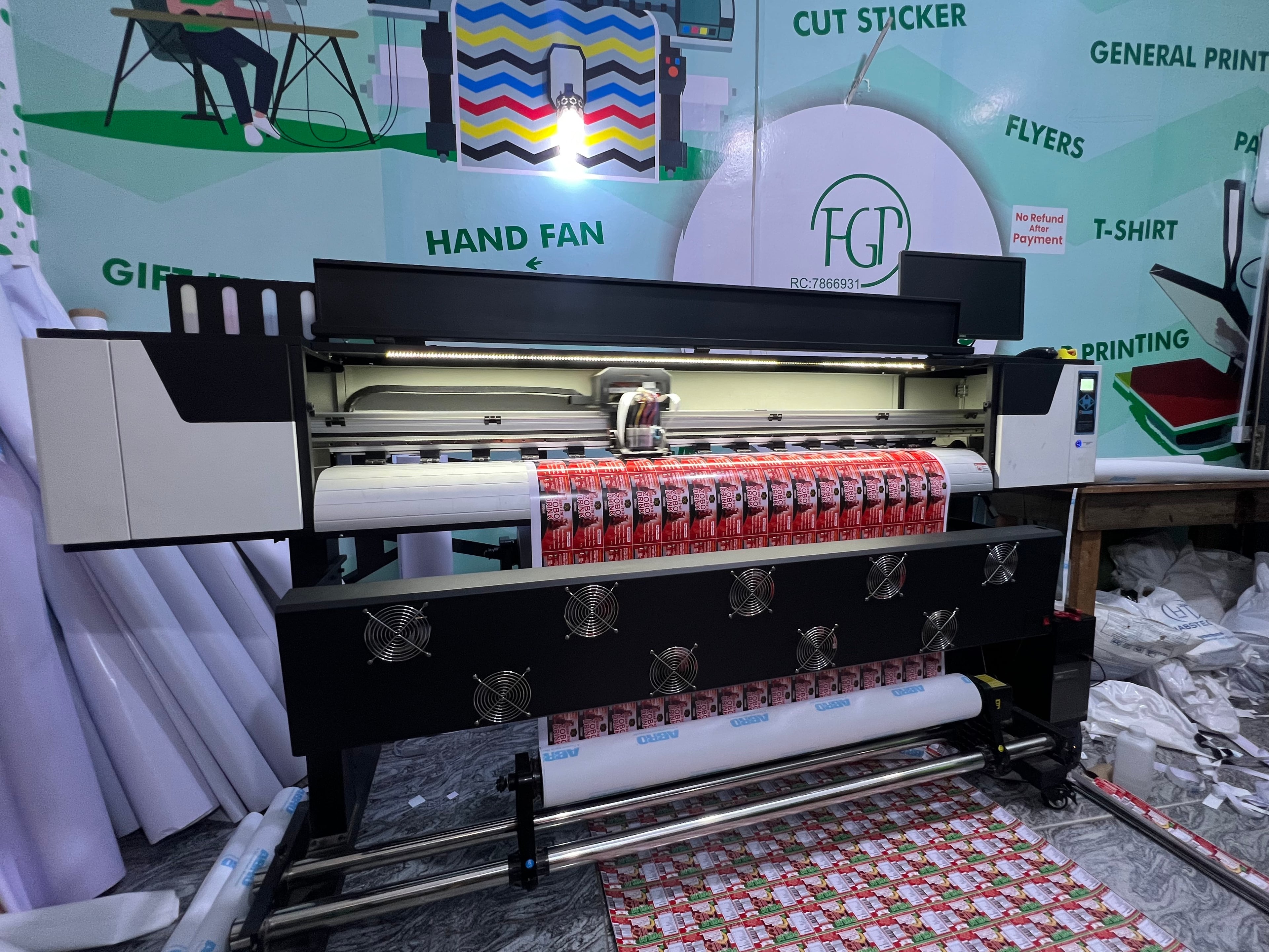 Professional printing supplies and branded materials by BrandwithFelly